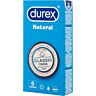 Preservativos Durex Natural Classic com forma easy on