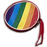 Monedero Redondo PRIDE com Bandeira LGBT