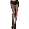 Panty Music Legs S/PIE com riscas horizontais