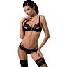 Conjunto Lingerie Passion Woman North S/M para Sensação Encantadora