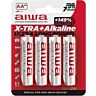 Pilas AA AIWA X-TRA Alcalinas com alta capacidade energética