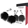 Pinças para Mamilos DARKNESS com Pompons Elegantes
