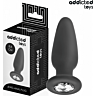Plug Anal Addicted Toys Tamanho S com Joya de 8,8 cm