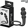 Plug Anal Addicted Toys Modelo 1 com Anel para Estimulação
