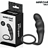Plug Anal Addicted Toys Modelo 4 com Anel para Testículos