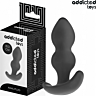 Plug Anal Addicted Toys Tamanho S 10,3 cm com Design em Bolas