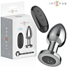 Plug Anal INTENSE L com Controle Remoto e 10 Vibrações