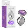 Plug Anal INTENSE com Joia de Diamante Tamanho M