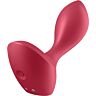 Plug Anal Satisfyer Backdoor Lover com 12 modos de vibração
