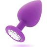 Plug Anal INTENSE Shelki M – Silicona suave e sedosa