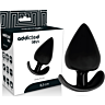Plug Anal Addicted Toys 8.5 CM com textura realística