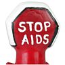 Preservativo Decorativo Condomerie Param a Aids - Pintado à Mão
