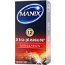 Preservativos Manix Xtra Pleasure 12 unidades