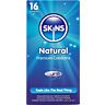 Preservativos Skins Natural Pack 16 com Infusão de Baunilha