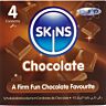 Preservativos Skins Chocolate Pack 4 | Sabor e proteção