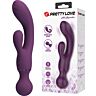 Vibrador Rabbit Pretty Love All Rounder com estimulação dupla