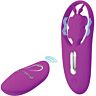 Vibrador Pretty Love Dancing Butterfly com controlo remoto