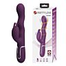 Vibrador Rabbit Pretty Love Loursen com Movimento de Thrust e 7 Vibrações