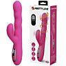 Vibrador Rabbit High Tech Pretty Love Winters com exibição LED