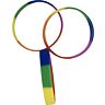 Artigo divertido PRIDE Pulsera de silicone LGBT