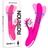 Vibrador Rabbit DIVERSIA Bunny Rotation 24 cm com rotação