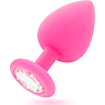 Plug Anal INTENSE Shelki L com base em diamante