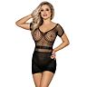 Vestido Sublime One Size em Crochet Preto