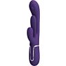 Vibrador Rabbit Pretty Love Shania com língua adicional