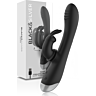 Vibrador Rabbit BLACK&SILVER Adam com dupla estimulação