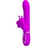 Vibrador Rabbit Pretty Love 4 em 1 com múltiplas funções