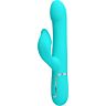Vibrador Rabbit Pretty Love com pérolas móveis