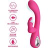 Vibrador Rabbit Pretty Love Novak com 12 Vibrações