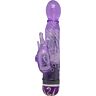 Vibrador Rabbit Baile com Estimulador Lila de Potência