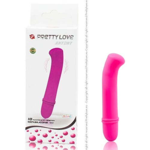 Mini Vibrador Pretty Love Flirtation Antony com 10 modos de vibração