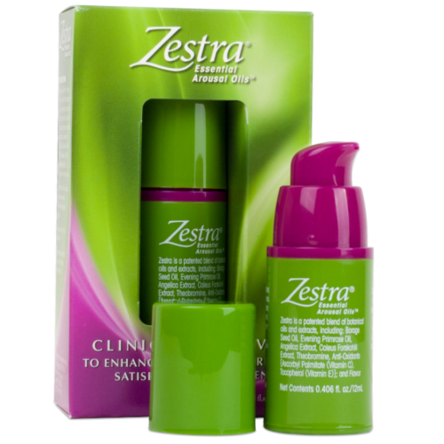 Óleo Estimulante Zestra Deluxe Bottle com Efeito Vibrante