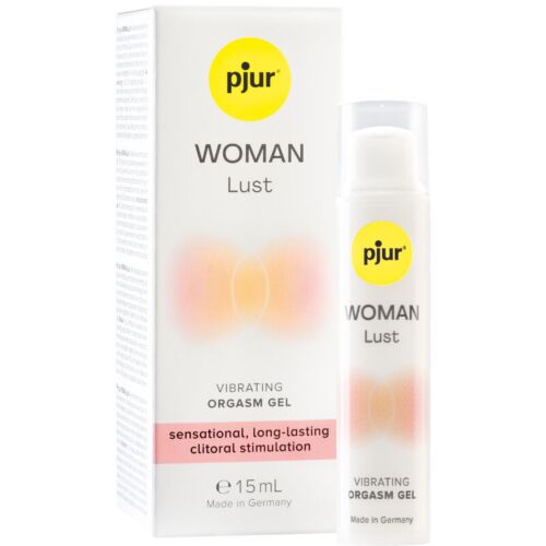 Gel Vibrador PJUR Woman Lust 15 ml - Estimulação Clitoriana