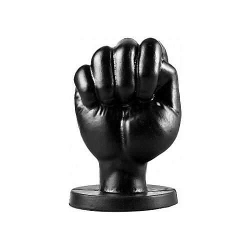 Plug Anal ALL BLACK FIST 13 CM | Forma de punho