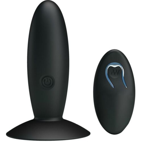 Plug Anal Recarregável Pretty Love com Vibração e Controle Remoto