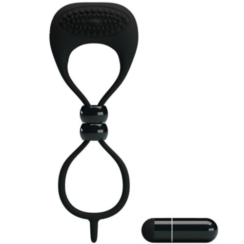 Anel Duplo Pretty Love para Pénis e Testículos com Vibração