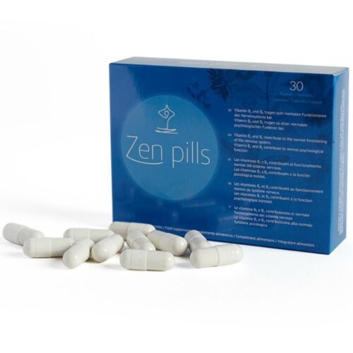 Cápsulas Zen Pills 500COSMETICS para Relaxamento Natural