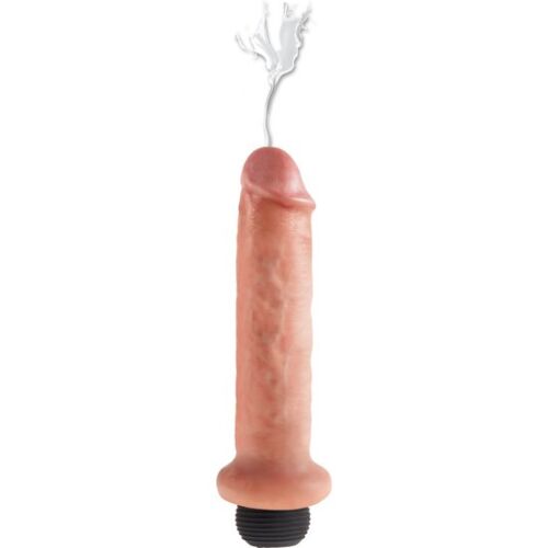 Dildo King Cock 17.8 cm com Simulação de Eyaculação