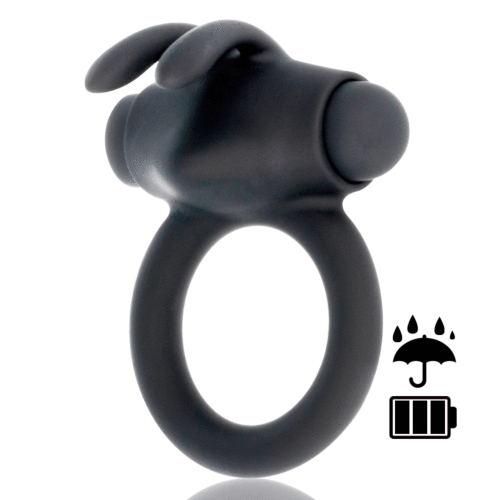 Anel Vibrador BLACK&SILVER AGRON RING 2.0 com Vibrações Poderosas