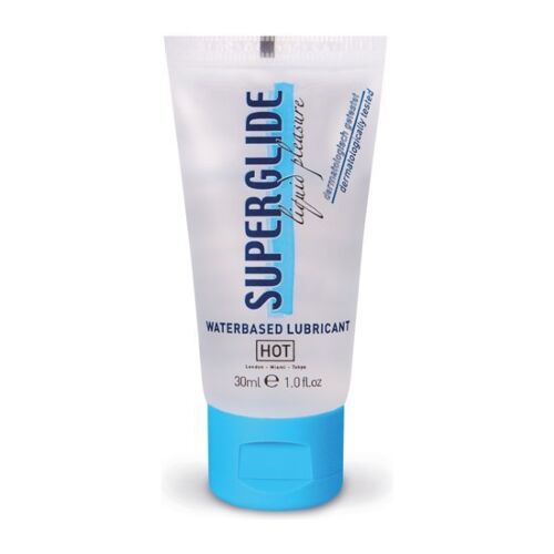Lubrificante HOT Superglide 30ml com lubrificação prolongada
