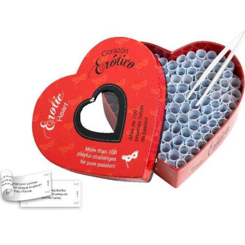 Jogo para Casais Tease & Please Corazón Erótico com 100 Provas