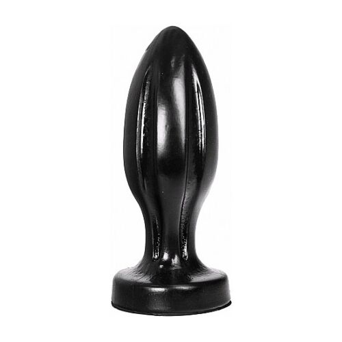 Plug Anal ALL BLACK 21 CM com Surcos Sensacionais