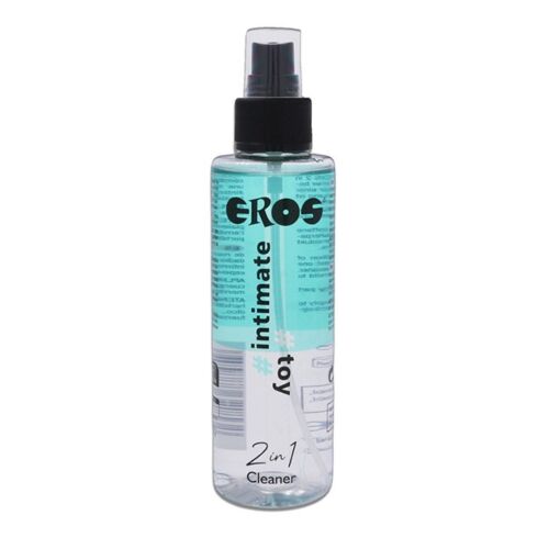 Limpador Eros 2 em 1 150 ml para brinquedos eróticos