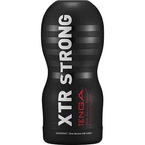 Masturbador Tenga Xtra Strong com ajuste firme e texturas intensas