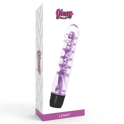Vibrador GLOSSY Lenny - Poderosa Estimulação Ergonómica