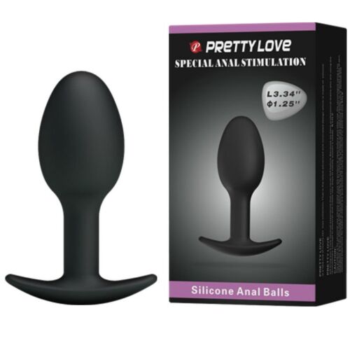 Plug Anal Pretty Love 6.5 cm com Design Ergonómico