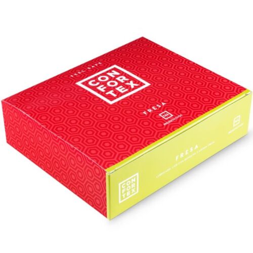 Preservativos CONFORTEX FRESA 144 UDS - Segurança e sabor